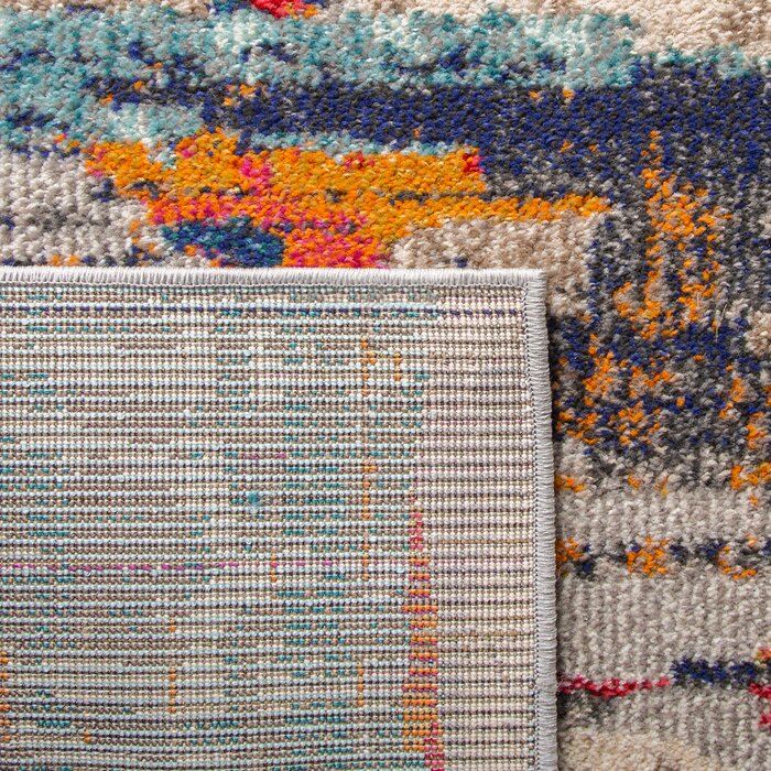 Abingt Performance Ivory/Multi Rug, Rectangle 4' x 6'