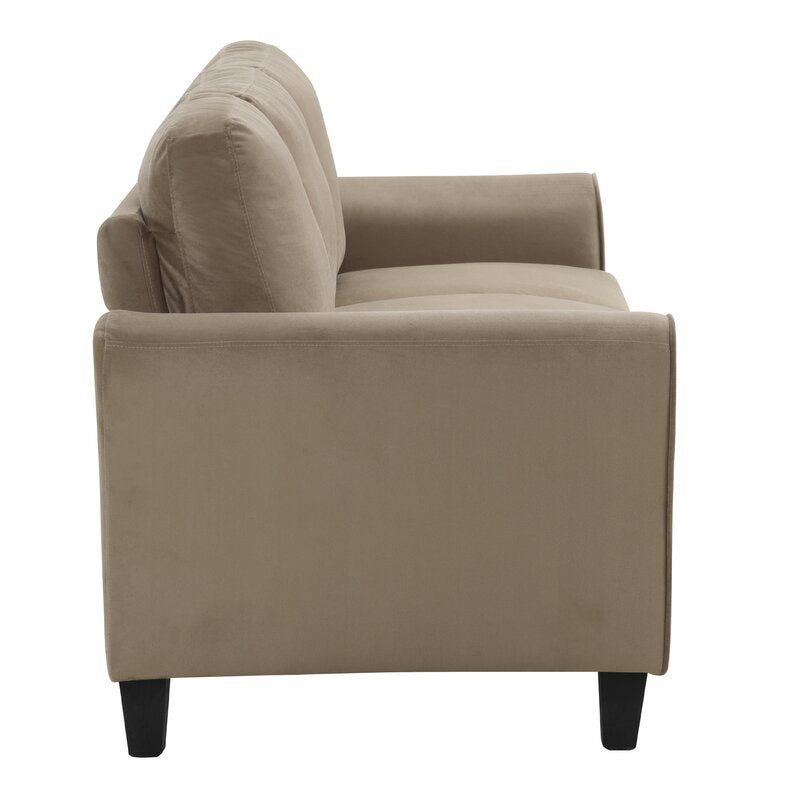 Abisan 80.5'' Flared Arm Curved Sofa CYB829