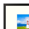 Black Abraham Matte Metal Single Picture Frame, 16.5'' x 20.5''