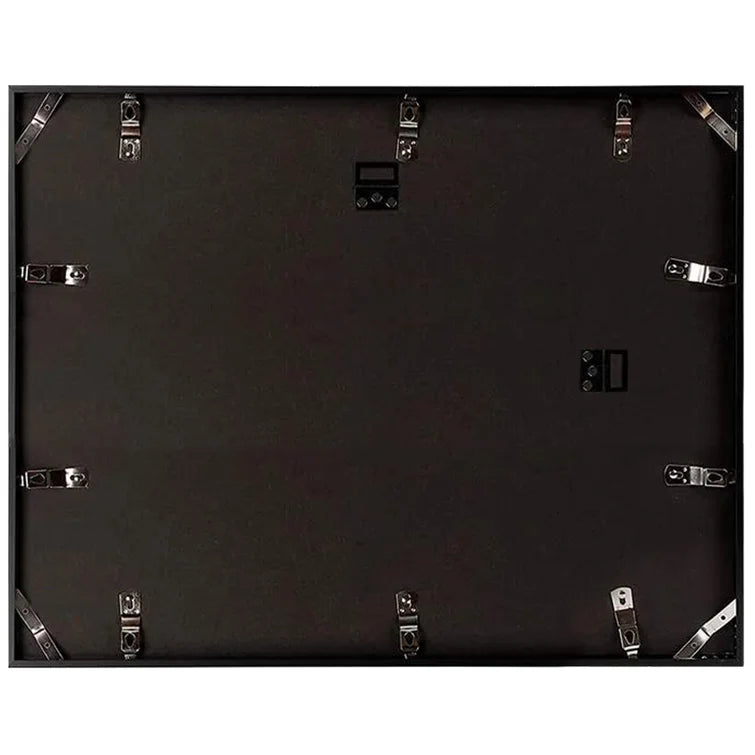 Black Abraham Matte Metal Single Picture Frame, 11" x 14"