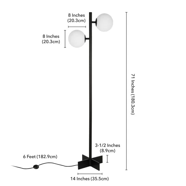 Abrahamson 71" Tree Floor Lamp