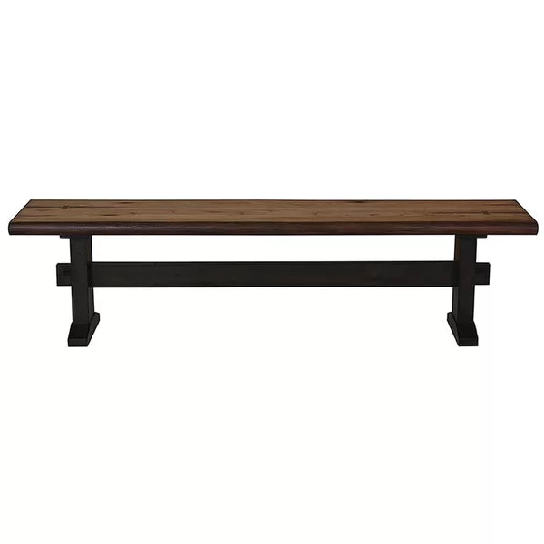 Abrams Wood Dining Bench 18'' H x 70.75'' W x 16'' D