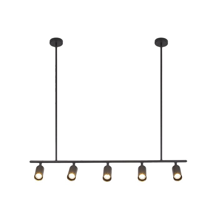 Black Abramson 43.31'' 5 -Light Track Kit