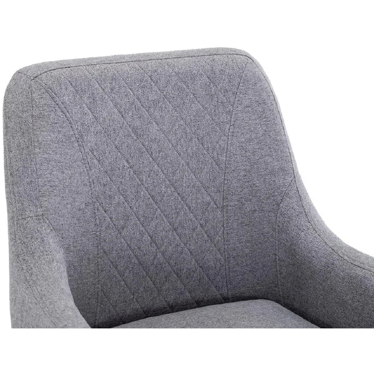 Abree Linen Upholstered Arm Chair (Set of 2)