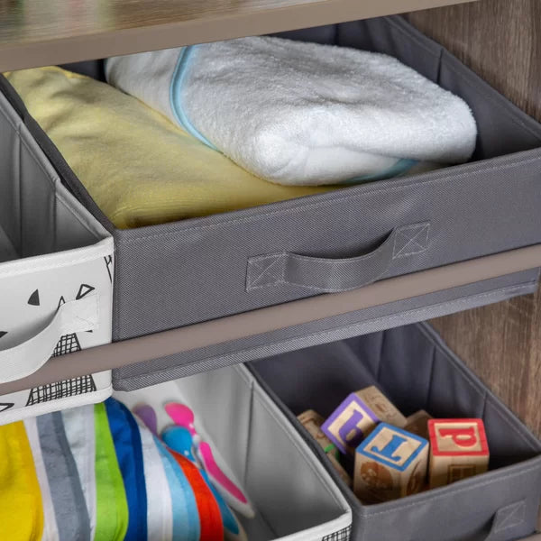 Abrego Kids Storage Unit Toy Organizer with Bins