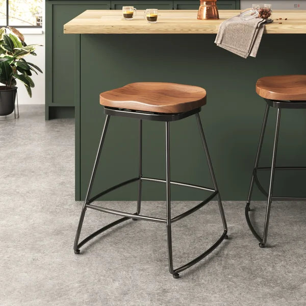Abreu Swivel Counter Stool (Set of 2)