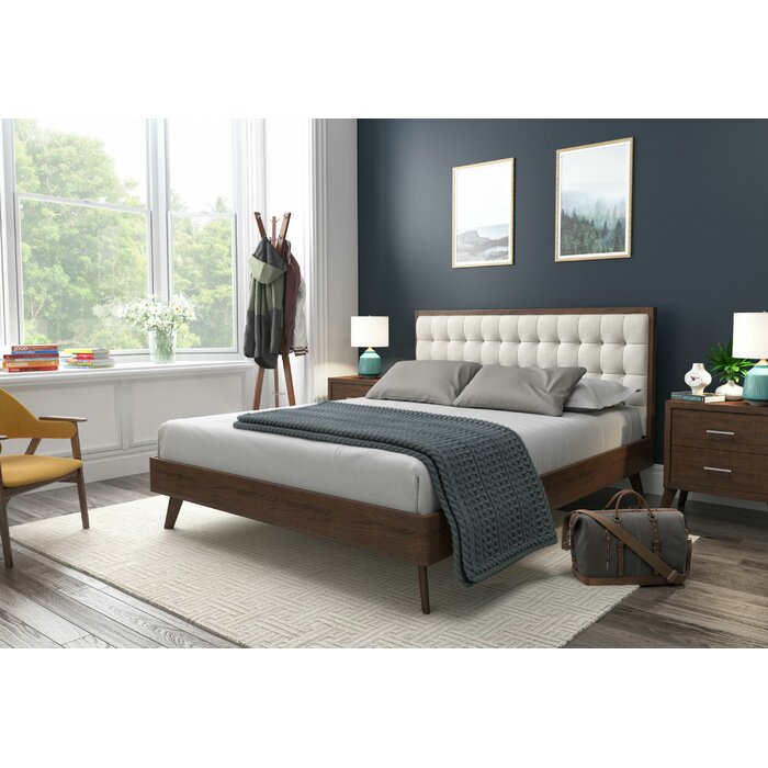 Abril Tufted Headboard, Beige - King **Headboard Only** (#K5882)