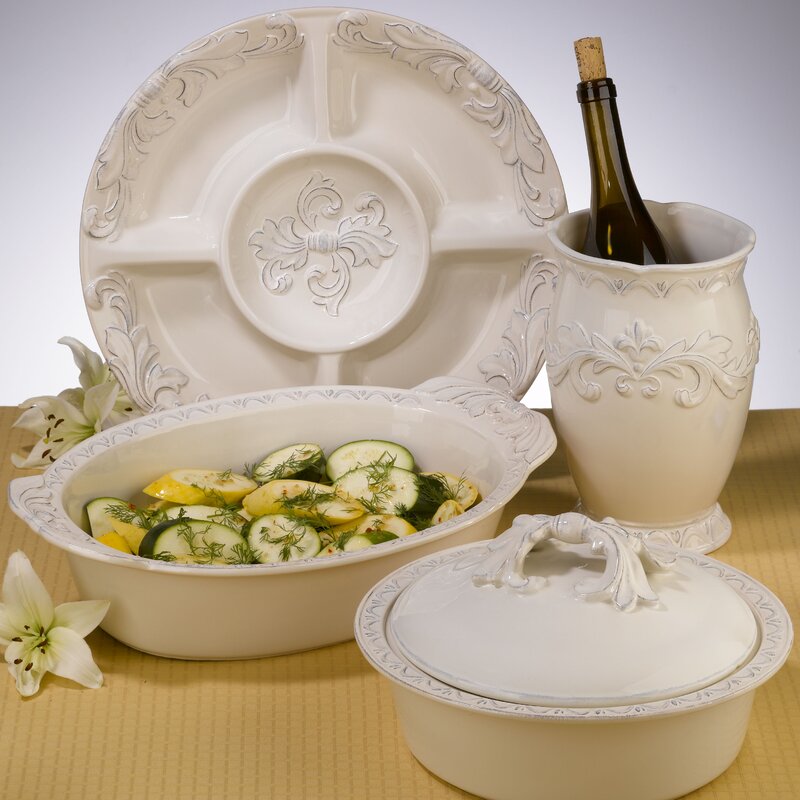 Abshire 3 Piece Ceramic Storage Jar Set LC129