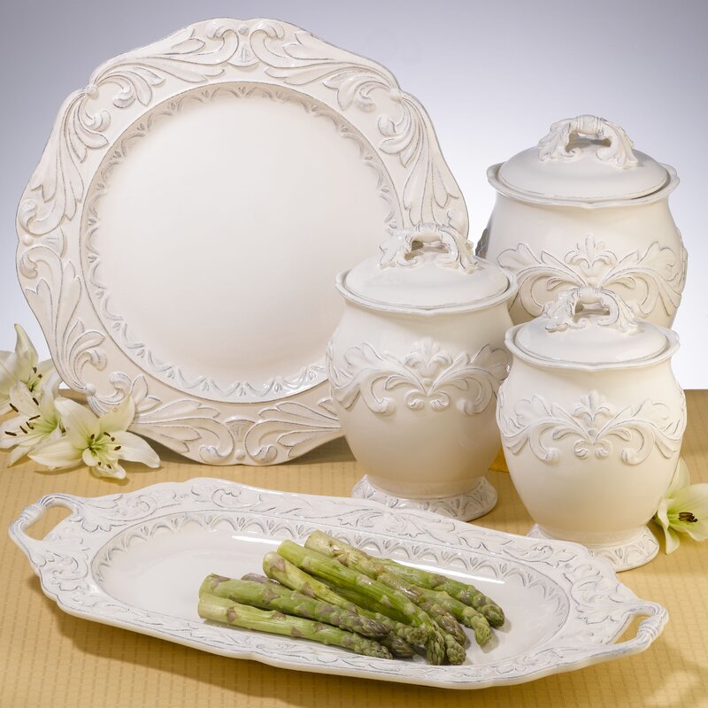 Abshire 3 Piece Ceramic Storage Jar Set LC129