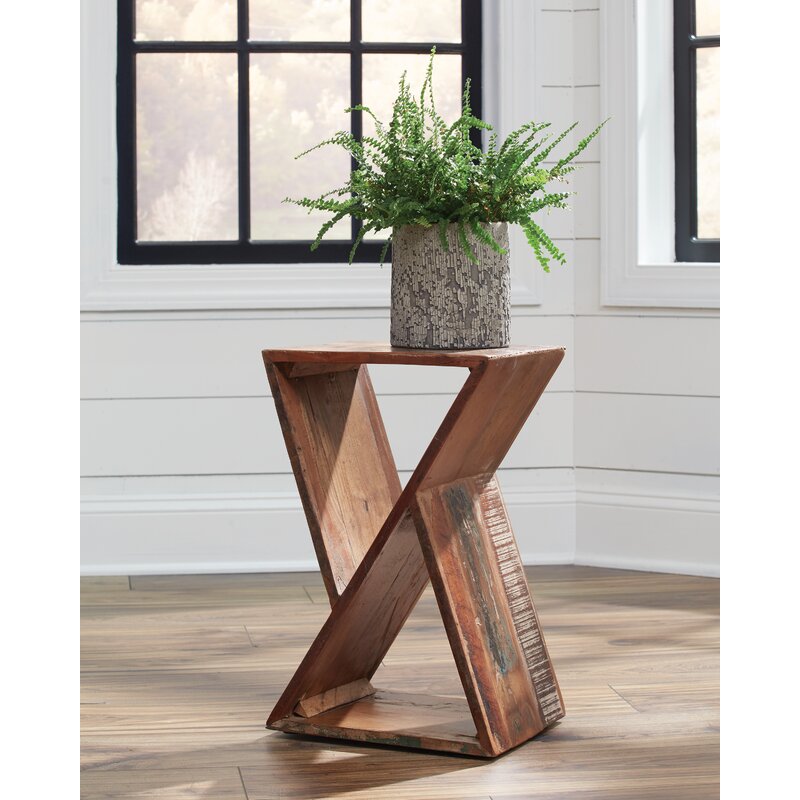 Abston Solid Wood Frame End Table KB412
