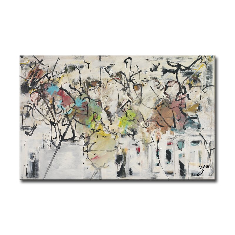 Abstract IX by Salvatore Principe - Wrapped Canvas, 30" H x 40" W x 1.5" D