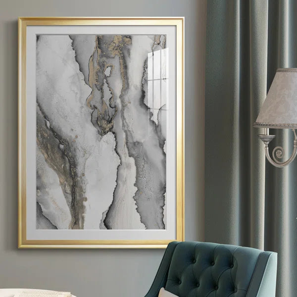 Abstract Ink Fantasy III - Picture Frame Print 30.5"x22.5"x1"