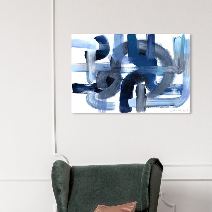 10" H x 15" W x 1.5" D Abstract More Than Hope Painting
