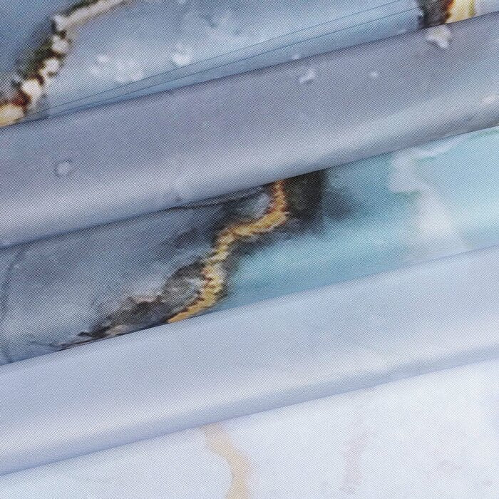 Abstract Single Shower Curtain