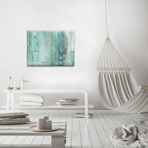 Abstract Spa by Tristan Scott - Wrapped Canvas 12"x16"