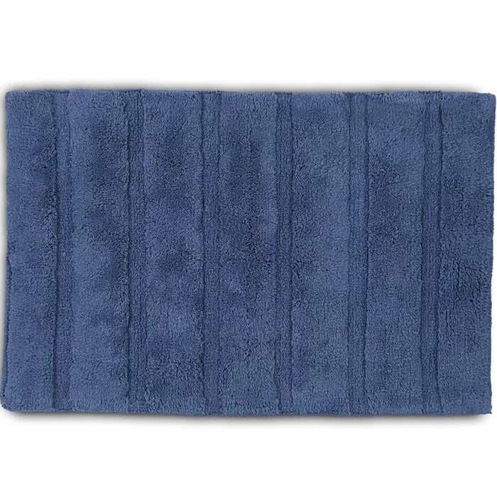 Abundance 100% Cotton Non-Slip Bath Rug, 17" W x 24" L, (Set of 2)