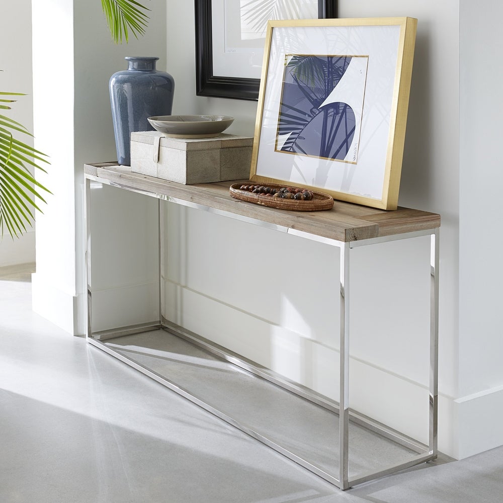 Ace Reclaimed Wood Console Table 7364