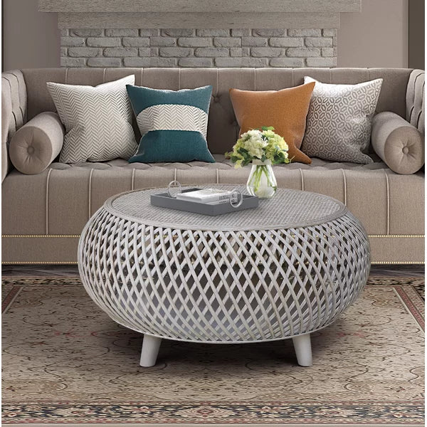 Acme Rattan Coffee Table – Salvage & Co Indy