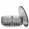 Kartell Panier Plastic/Acrylic Coffee Table, Dark Grey (#377)