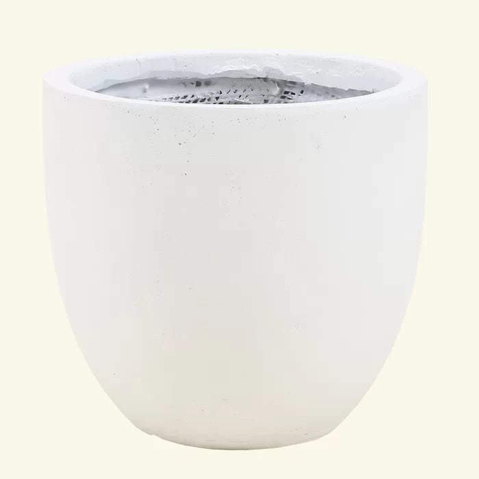17.2" H x 17.5" W x 17.5" D White Acushnet Pot Planter
