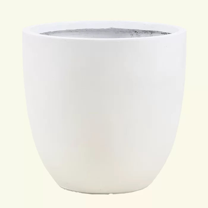 17.2" H x 17.5" W x 17.5" D White Acushnet Pot Planter
