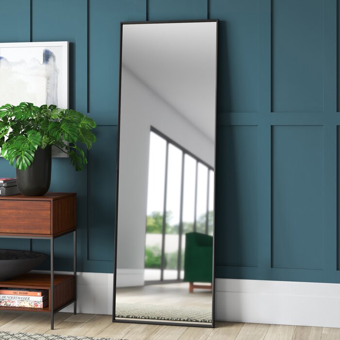 70.2" x 27.3" Adames Rectangle Metal Mirror