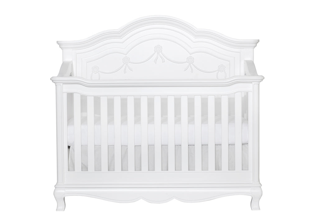Baby Cache Adelina 4-in-1 Convertible Crib in Pure White AH271