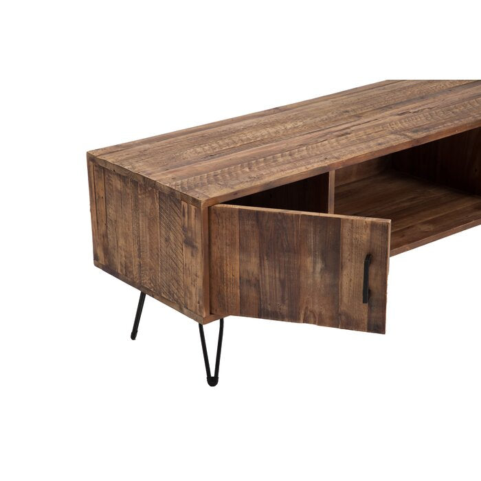 Adger solid wood tv stand discount