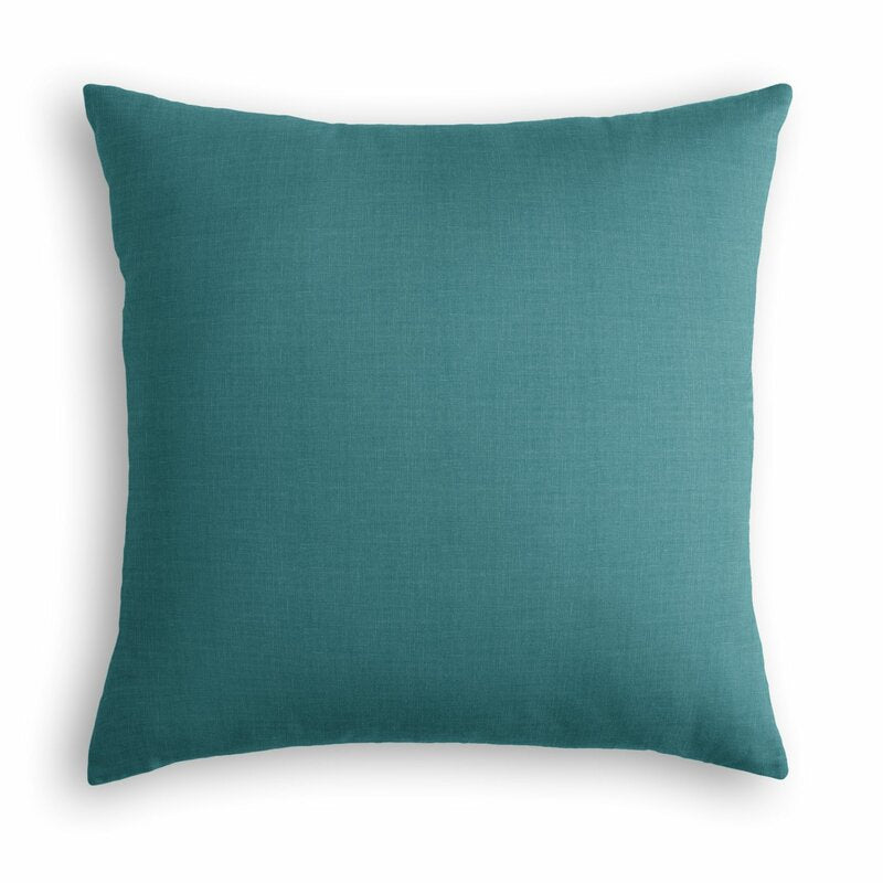 18" x 18" Turquoise Aemilia Square Pillow Cover & Insert (Set of 2)