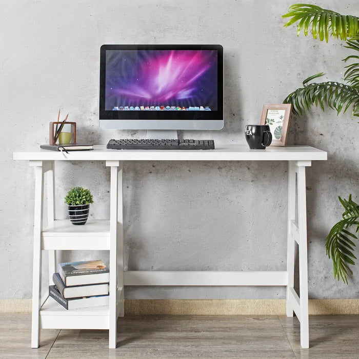 White Afra Desk