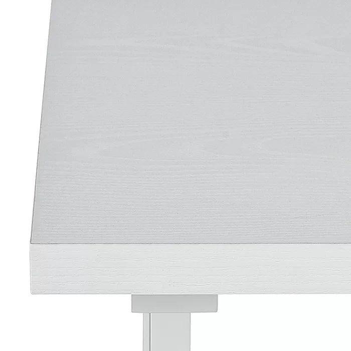 White Afra Desk