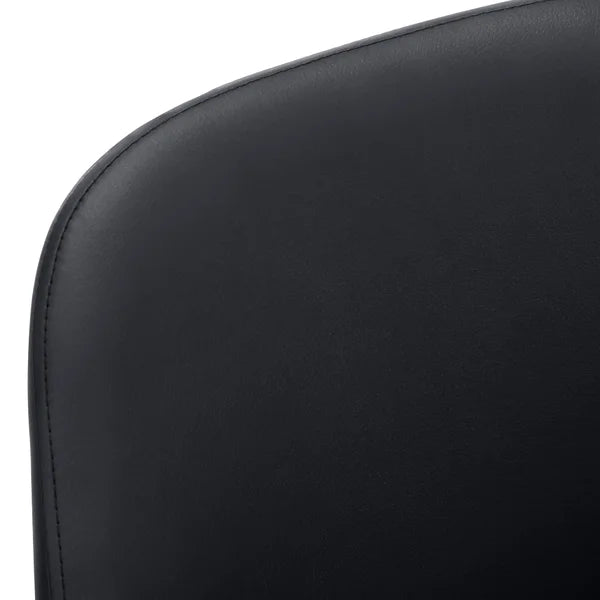Black Agostini Upholstered Arm Chair (Set of 2)