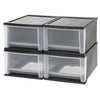 Black Aguiar Stacking Plastic 12.05