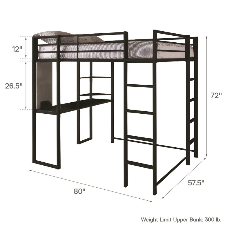 Aime deals loft bed