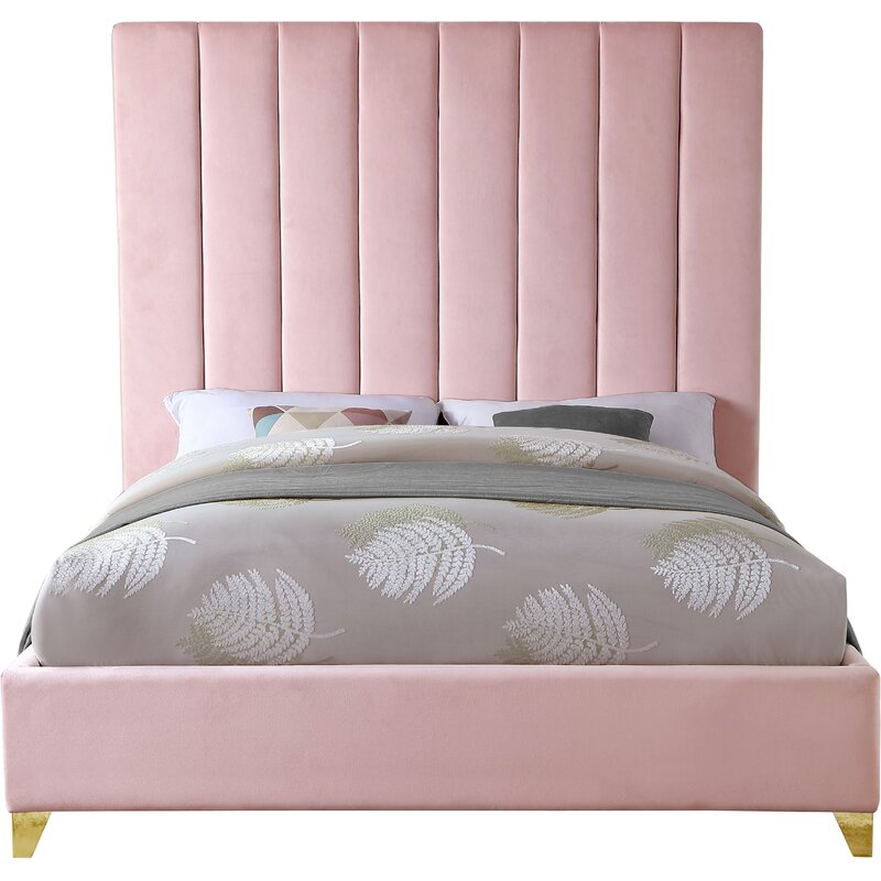 Alaysia Tufted  Upholstered Platform Bed (2 Boxes) CA245
