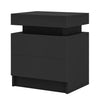 Black Albanese 20.5'' Tall 2 - Drawer Nightstand