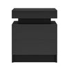 Black Albanese 20.5'' Tall 2 - Drawer Nightstand
