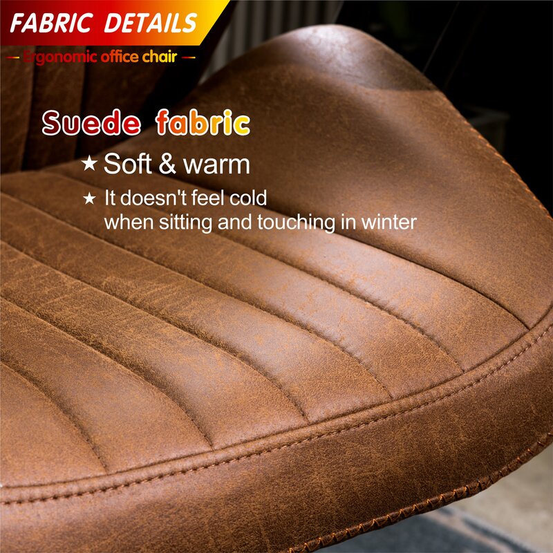 Albaugh Suede Executive Chair