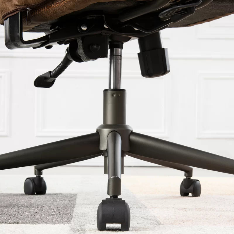 Albaugh Suede Executive Chair