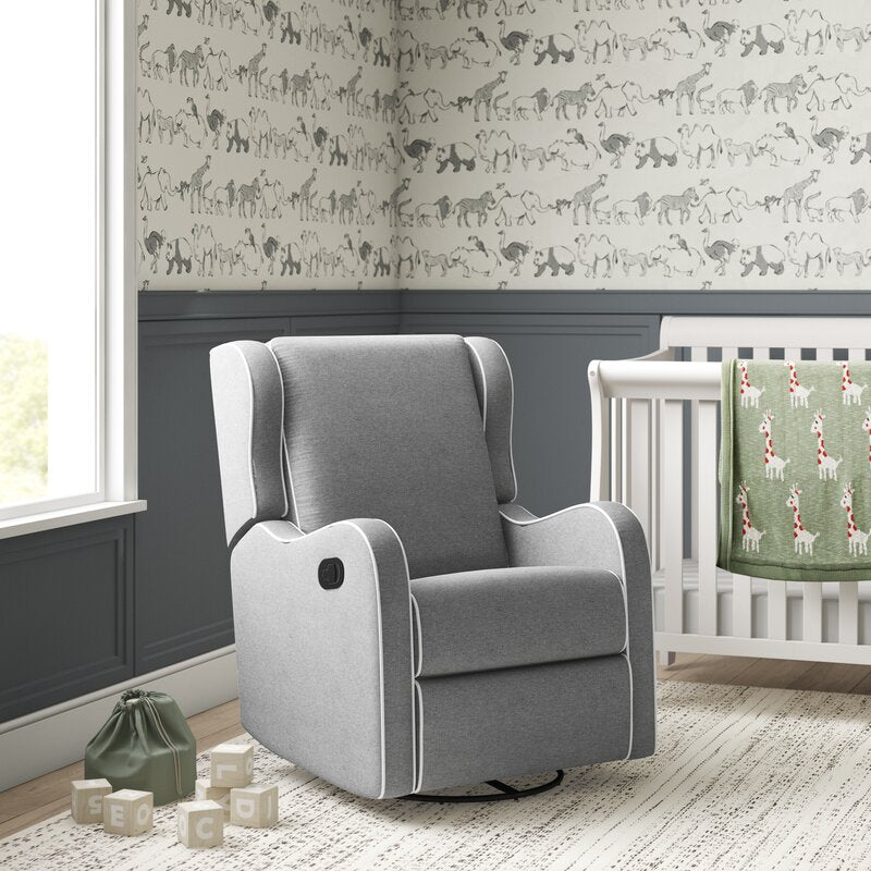Albie Upholstered Manual Glider Recliner  K8290
