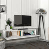 White Alesandrini Media Console