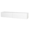 White Alesandrini Media Console