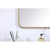 Alessandra Metal Wall Mirror