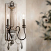 Alex 2 - Light Dimmable French Antique Candle Wall Light CYB244