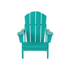 Blue Alger Plastic Folding Adirondack Chair