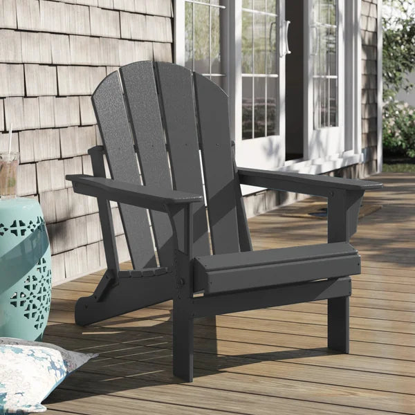 Alger Plastic Folding Adirondack Chair - Thumbnail 2
