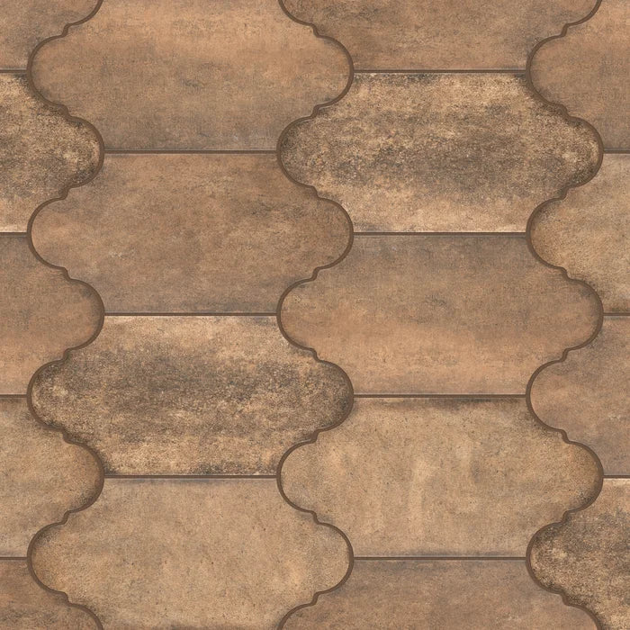 Cotto Alhama 6" x 13" Porcelain Stone Look Wall & Floor Tile