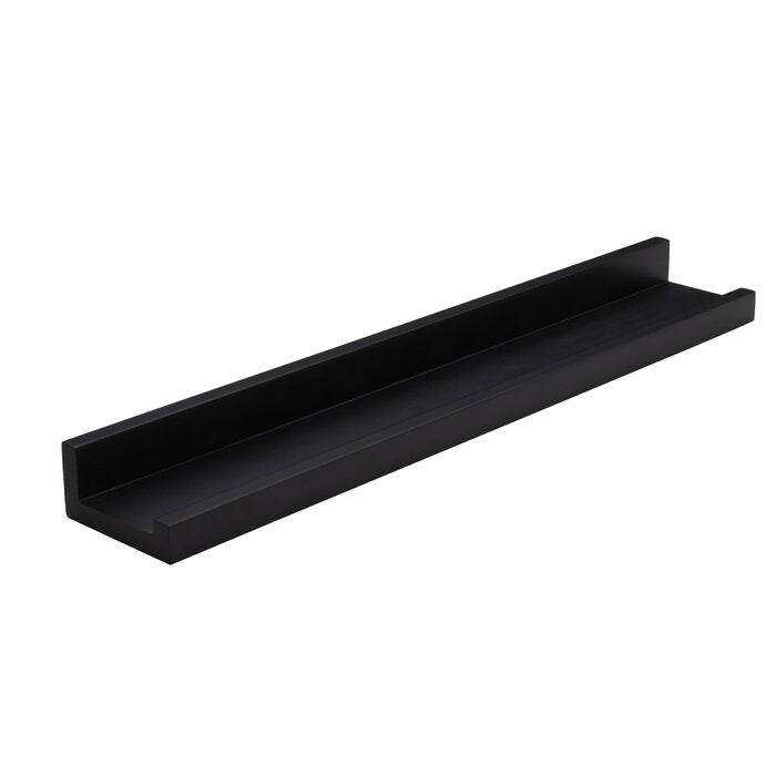 Black Alice-Mae Picture Ledge Wall Shelf