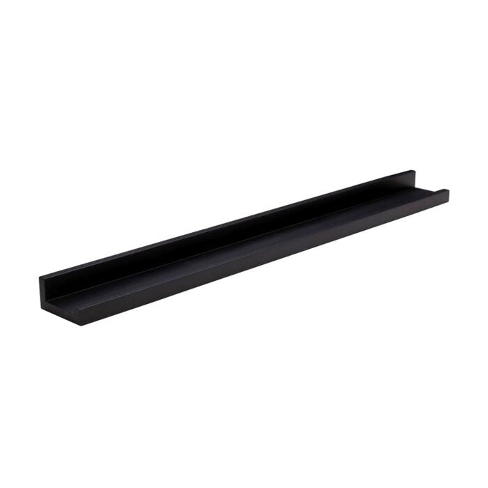 Black Alice-Mae Picture Ledge Wall Shelf
