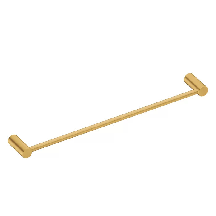 Brushed Gold Align 25.34" Wall Mounted Towel Bar